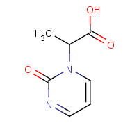 953720-72-4 2-(2-oxopyrimidin-1-yl)propanoic acid chemical structure