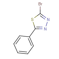 53645-95-7 2-bromo-5-phenyl-1,3,4-thiadiazole chemical structure