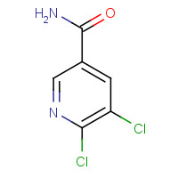 75291-84-8 5,6-dichloropyridine-3-carboxamide chemical structure