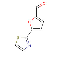 342601-01-8 5-(1,3-thiazol-2-yl)furan-2-carbaldehyde chemical structure