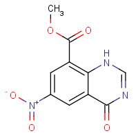 1240480-24-3 methyl 6-nitro-4-oxo-1H-quinazoline-8-carboxylate chemical structure