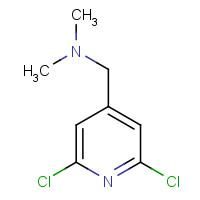 849095-39-2 1-(2,6-dichloropyridin-4-yl)-N,N-dimethylmethanamine chemical structure