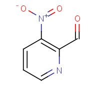 10261-94-6 3-nitropyridine-2-carbaldehyde chemical structure
