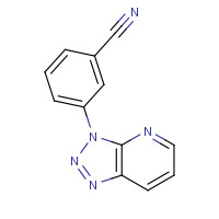 62052-03-3 3-(triazolo[4,5-b]pyridin-3-yl)benzonitrile chemical structure