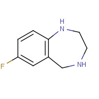 886366-21-8 7-fluoro-2,3,4,5-tetrahydro-1H-1,4-benzodiazepine chemical structure