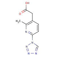 1374573-57-5 2-[2-methyl-6-(tetrazol-1-yl)pyridin-3-yl]acetic acid chemical structure