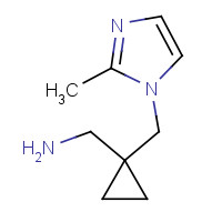 959239-97-5 [1-[(2-methylimidazol-1-yl)methyl]cyclopropyl]methanamine chemical structure