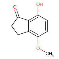 98154-04-2 7-hydroxy-4-methoxy-2,3-dihydroinden-1-one chemical structure