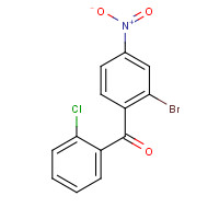 1426804-97-8 (2-bromo-4-nitrophenyl)-(2-chlorophenyl)methanone chemical structure