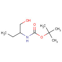 193086-15-6 tert-butyl N-(1-hydroxybutan-2-yl)carbamate chemical structure