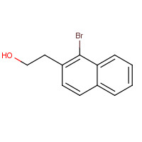 115351-61-6 2-(1-bromonaphthalen-2-yl)ethanol chemical structure