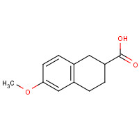 2471-69-4 6-methoxy-1,2,3,4-tetrahydronaphthalene-2-carboxylic acid chemical structure
