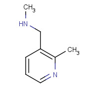 677349-96-1 N-methyl-1-(2-methylpyridin-3-yl)methanamine chemical structure