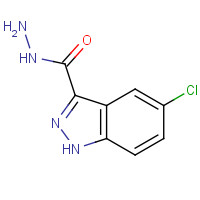 1203-97-0 5-chloro-1H-indazole-3-carbohydrazide chemical structure