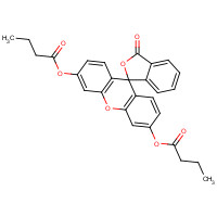 7298-65-9 (6'-butanoyloxy-3-oxospiro[2-benzofuran-1,9'-xanthene]-3'-yl) butanoate chemical structure
