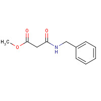 66825-16-9 methyl 3-(benzylamino)-3-oxopropanoate chemical structure