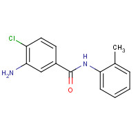92165-14-5 3-amino-4-chloro-N-(2-methylphenyl)benzamide chemical structure