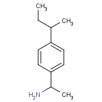 603951-50-4 1-(4-butan-2-ylphenyl)ethanamine chemical structure
