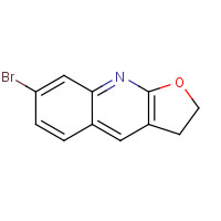 1031929-47-1 7-bromo-2,3-dihydrofuro[2,3-b]quinoline chemical structure