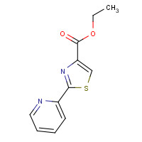 161772-80-1 ethyl 2-pyridin-2-yl-1,3-thiazole-4-carboxylate chemical structure