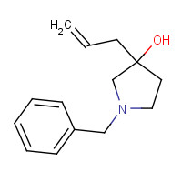 885275-23-0 1-benzyl-3-prop-2-enylpyrrolidin-3-ol chemical structure