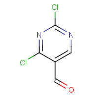 871254-61-4 2,4-dichloropyrimidine-5-carbaldehyde chemical structure