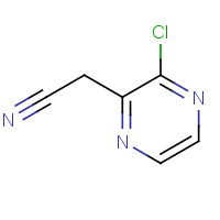 914360-88-6 2-(3-chloropyrazin-2-yl)acetonitrile chemical structure