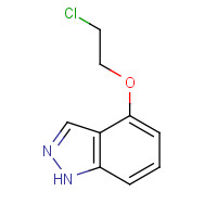 420786-77-2 4-(2-chloroethoxy)-1H-indazole chemical structure