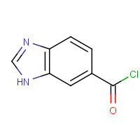 160882-30-4 3H-benzimidazole-5-carbonyl chloride chemical structure