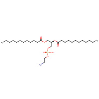 59752-57-7 [(2R)-3-[2-aminoethoxy(hydroxy)phosphoryl]oxy-2-dodecanoyloxypropyl] dodecanoate chemical structure