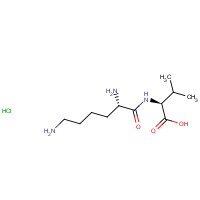 92218-55-8 (2S)-2-[[(2S)-2,6-diaminohexanoyl]amino]-3-methylbutanoic acid;hydrochloride chemical structure