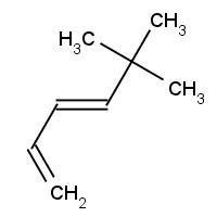 1515-79-3 (3E)-5,5-dimethylhexa-1,3-diene chemical structure