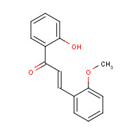 42220-77-9 (E)-1-(2-hydroxyphenyl)-3-(2-methoxyphenyl)prop-2-en-1-one chemical structure