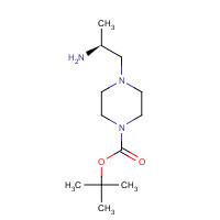 1017606-58-4 tert-butyl 4-[(2S)-2-aminopropyl]piperazine-1-carboxylate chemical structure