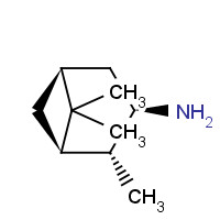 69460-11-3 (1S,3R,4R,5R)-4,6,6-trimethylbicyclo[3.1.1]heptan-3-amine chemical structure
