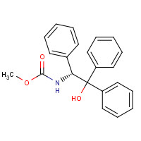 352535-67-2 methyl N-[(1R)-2-hydroxy-1,2,2-triphenylethyl]carbamate chemical structure