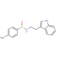 288159-11-5 N-[2-(1H-indol-3-yl)ethyl]-4-methylbenzenesulfinamide chemical structure
