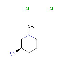 1157849-50-7 (3R)-1-methylpiperidin-3-amine;dihydrochloride chemical structure