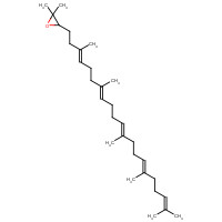 7200-26-2 2,2-dimethyl-3-[(3E,7E,11E,15E)-3,7,12,16,20-pentamethylhenicosa-3,7,11,15,19-pentaenyl]oxirane chemical structure