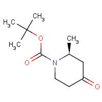 790667-49-1 tert-butyl (2S)-2-methyl-4-oxopiperidine-1-carboxylate chemical structure