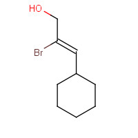 127652-85-1 (Z)-2-bromo-3-cyclohexylprop-2-en-1-ol chemical structure