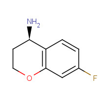911826-11-4 (4R)-7-fluoro-3,4-dihydro-2H-chromen-4-amine chemical structure