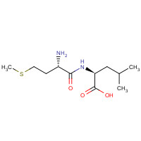 14486-16-9 (2S)-2-[[(2S)-2-amino-4-methylsulfanylbutanoyl]amino]-4-methylpentanoic acid chemical structure