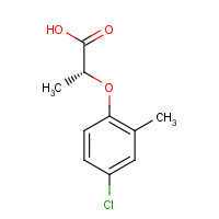 16484-77-8 (2R)-2-(4-chloro-2-methylphenoxy)propanoic acid chemical structure