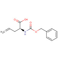 78553-51-2 (2S)-2-(phenylmethoxycarbonylamino)pent-4-enoic acid chemical structure