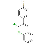 133001-05-5 1-chloro-2-[(Z)-3-chloro-2-(4-fluorophenyl)prop-1-enyl]benzene chemical structure
