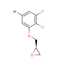702687-42-1 (2R)-2-[(5-bromo-2,3-difluorophenoxy)methyl]oxirane chemical structure