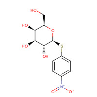 1230-27-9 (2R,3R,4S,5R,6S)-2-(hydroxymethyl)-6-(4-nitrophenyl)sulfanyloxane-3,4,5-triol chemical structure