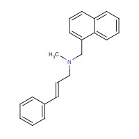 65472-88-0 (E)-N-methyl-N-(naphthalen-1-ylmethyl)-3-phenylprop-2-en-1-amine chemical structure