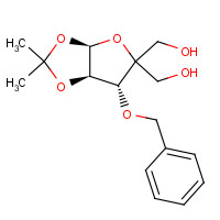 72261-44-0 [(3aR,6R,6aR)-5-(hydroxymethyl)-2,2-dimethyl-6-phenylmethoxy-6,6a-dihydro-3aH-furo[2,3-d][1,3]dioxol-5-yl]methanol chemical structure